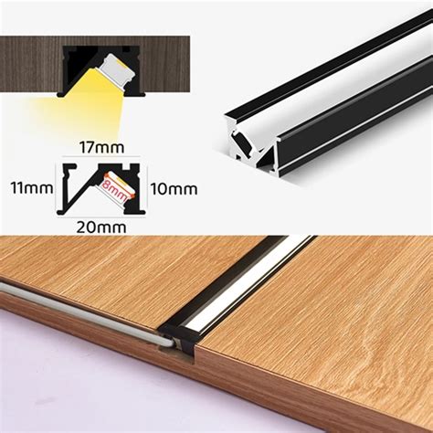 Cabinet Closet Recessed Mounted Led Profile Hidden Design High Quality