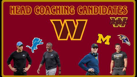 Washington Commanders Head Coaching Candidates Interview Requests