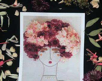 Pussy Willow BOTANICAL ILLUSTRATION Archival Giclee Etsy