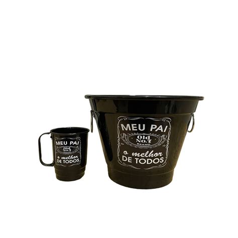 Balde De Cerveja Personalizado Kit Caneca Dia Dos Pais Feliz Dia Dos