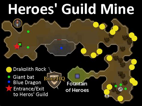 Heroes Guild Mine Runescape Guide Runehq