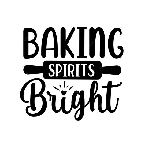 Premium Vector Christmas Potholder Baking Kitchen Lettering Quotes