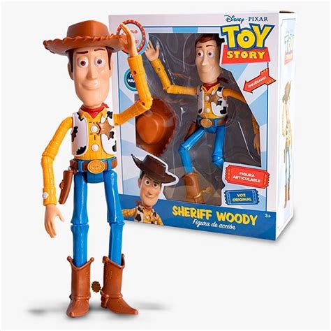 Figura De Acción Woody The Sheriff Toy Story Disney Pixar Real Plaza