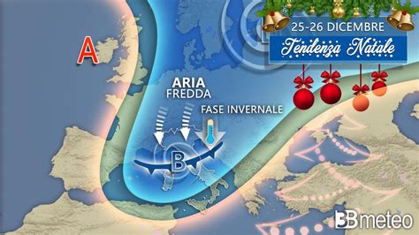 Meteo Anticiclone Fino Alla Vigilia Ma A Natale Irruzione Fredda Dal