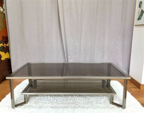 Proantic Table basse design dlg de ROMEO REGA années 70