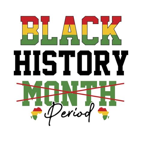 Premium Vector | Black history month period, black lives matter, black ...