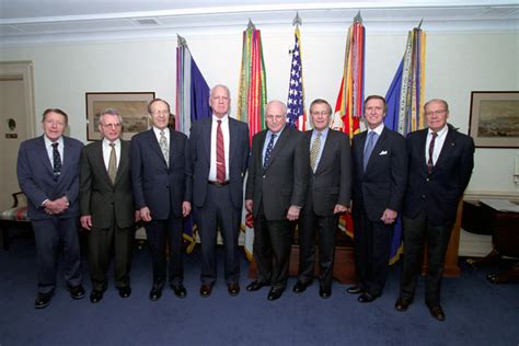 From Left To Right Former U S Secretaries Of Defense Secdef Casper