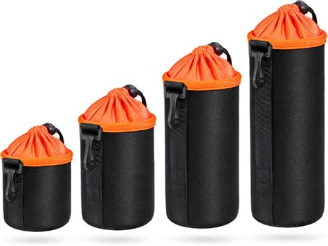 Lywencom Bolsa protectora impermeable para lente de cámara SLR con