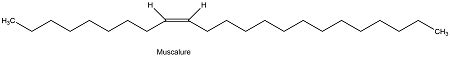 What Is The Efficient Synthesis Mechanism Of The Following Compound Known As Muscalure The Sex