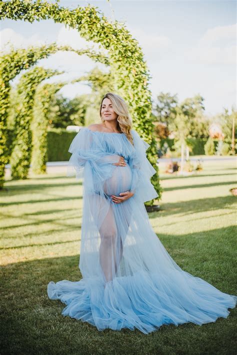 Tulle Maternity Dress Maternity Photo Shoot Dress Maternity Etsy