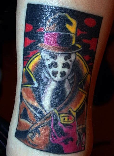 Watchmen Tattoo Rorschach Comic Strip