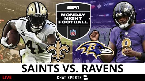 Saints Vs Ravens Live Streaming Scoreboard Play By Play Highlights