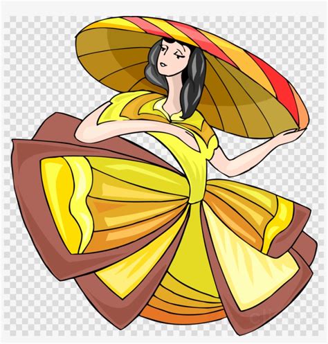 Sinulog Dancer Vector Clipart