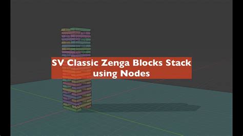 Livenoding Sv Revisiting Classic Zenga Blocks Stack Using Nodes