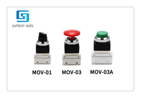 Mov Series Mechanical Valves Pneumatic Directional Valves