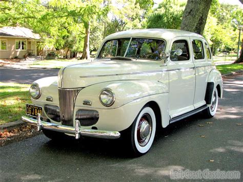 1941 Ford Deluxe Sedan For Sale Restored California Fordor