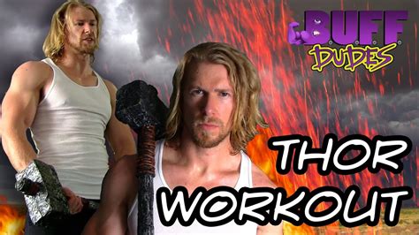 Thor Workout Buff Dudes Youtube