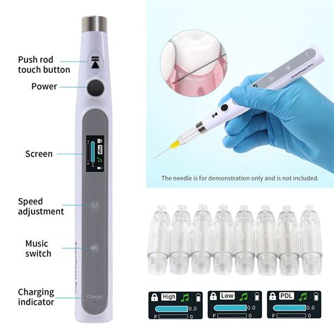 USA Dental Injection Aid Painless Anesthesia Local Anesthetic Pen Unit