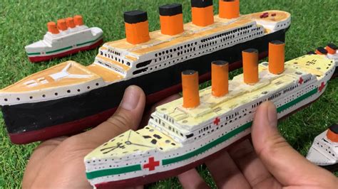 Titanic Britannic Lusitania Carpathia Rms Queen Mary Models