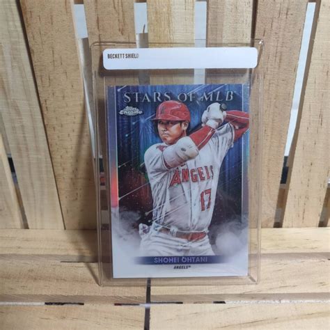 Shohei Ohtani Topps Series Stars Of Mlb Chrome Parallel Etsy