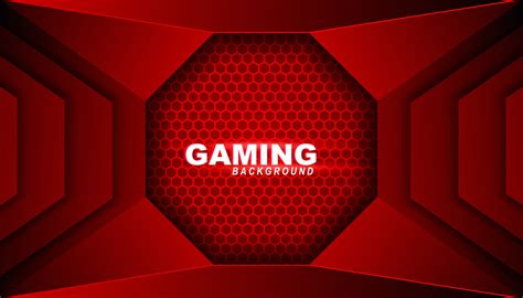 Abstract dark Red Futuristic Gaming Background,dark Red geometric ...