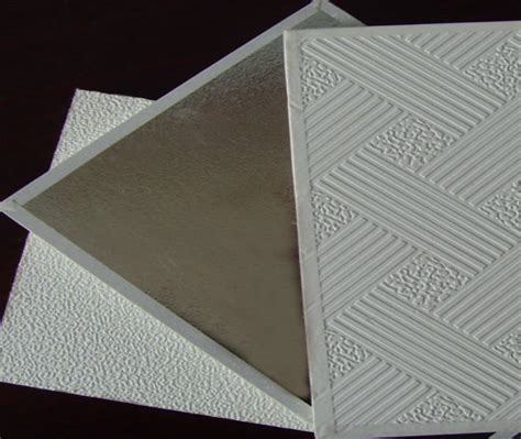 PVC Laminated Gypsum Ceiling Tile