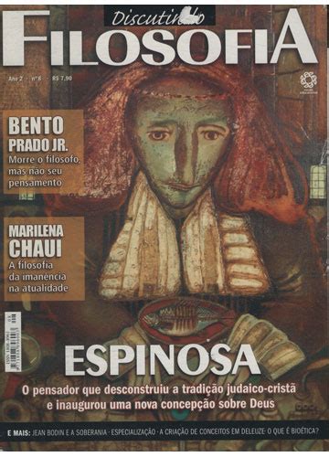 Sebo Do Messias Revista Discutindo Filosofia Ano 2 N 08 Espinosa