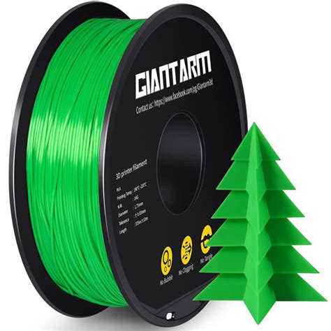 GetUSCart GIANTARM 3D Printer Filament Green Pla Filament 1Kg 2 2lbs