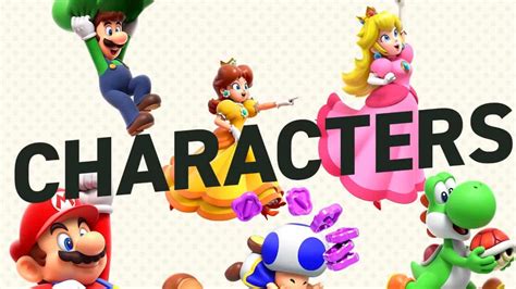 Super Mario Bros Wonder Characters - Who will you main? - N4G