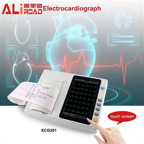 Portable Ecg Machine Channel Channel Channel Lead Ecg