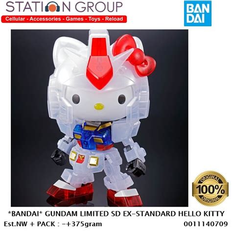 Jual Bandai 60559 Gundam Limited Item Sd Ex Standard Hello Kitty Rx