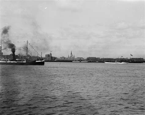 View Of New Orleans Louisiana Boats Early S Photograph By