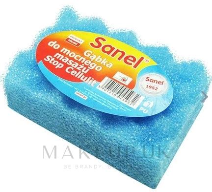 Sanel Stop Cellulit Anti Stress Anti Stress Massage Body Sponge Blue