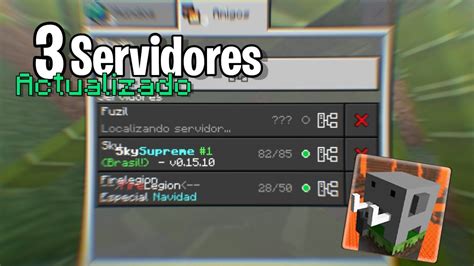 Top 3 Nuevos Servidores Para Craftsman Actualizado YouTube