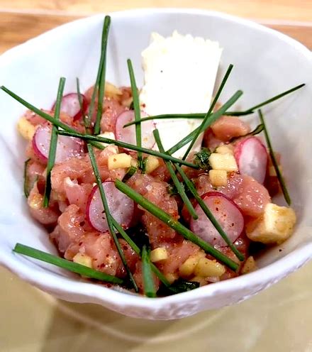 Tartare De Veau Au Chabichou Du Poitou Aop Les Produits De Nouvelle