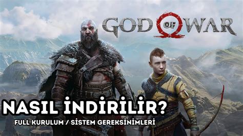 GOD OF WAR NASIL İNDİRİLİR FULL KURULUM YouTube