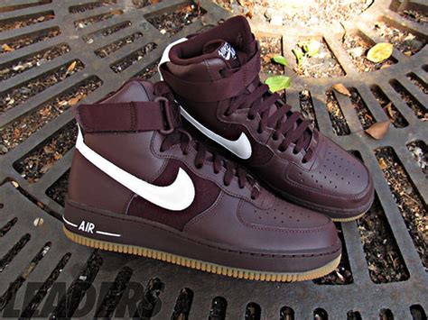 Nike Air Force 1 High Deep Burgundy White Available