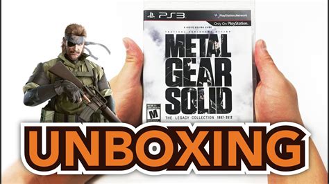 Metal Gear Solid The Legacy Collection Ps3 Unboxing Youtube