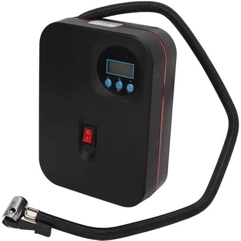 Gonfleur De Pneu Compresseur D Air Portable 120 W Interface Allume