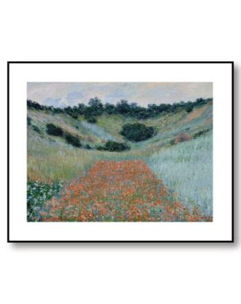 Claude Monet Poppy Field In A Hollow Near Giverny Sweetco