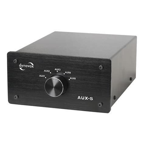 Dynavox Aux S Schwarz Audioconnexion