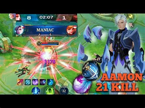 21 Kills MANIAC In 2 MINUTES Finally AAMON NEW BROKEN BUILD