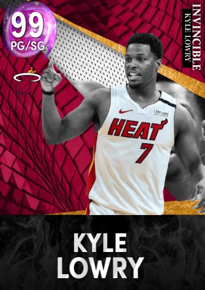 Nba 2k22 2kdb Custom Card Lowry Legend Heat