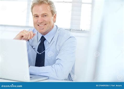 Trust In His Business Acumen Portrait Of A Smiling Mature Businessman