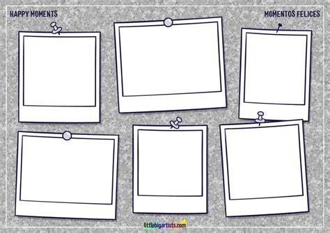 Happy Moments Creativity Worksheet Little Big Artists