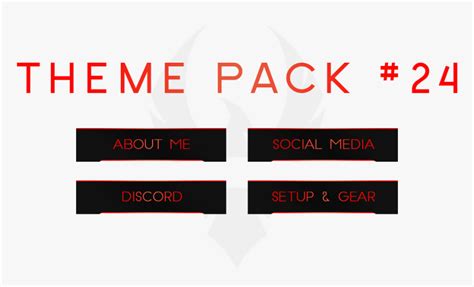 Free Anime Twitch Panels, HD Png Download - kindpng