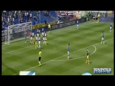 Sampdoria Napoli 2 5 Auriemma Ampia Sintesi 11 05 2014 YouTube