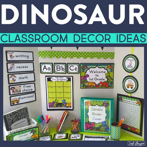 Dinosaur Theme Classroom Ideas for Elementary Teachers in 2024 ...