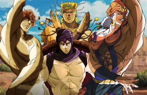 Download The Powerful Pillar Men Of Jojos Bizarre Adventure Wallpaper