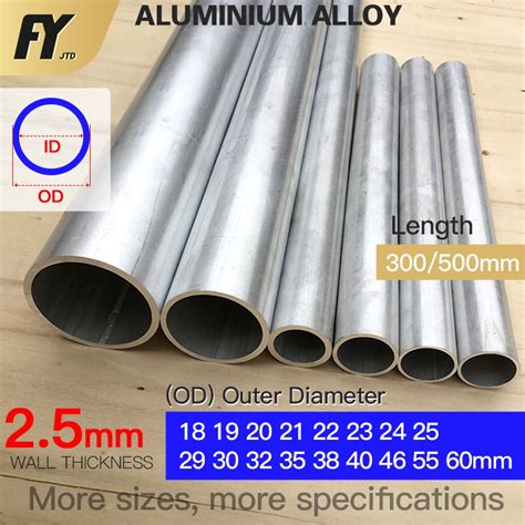 Fuyi Aluminum Tube Mm Wall Thickness Od Mm Pipe Mm Mm